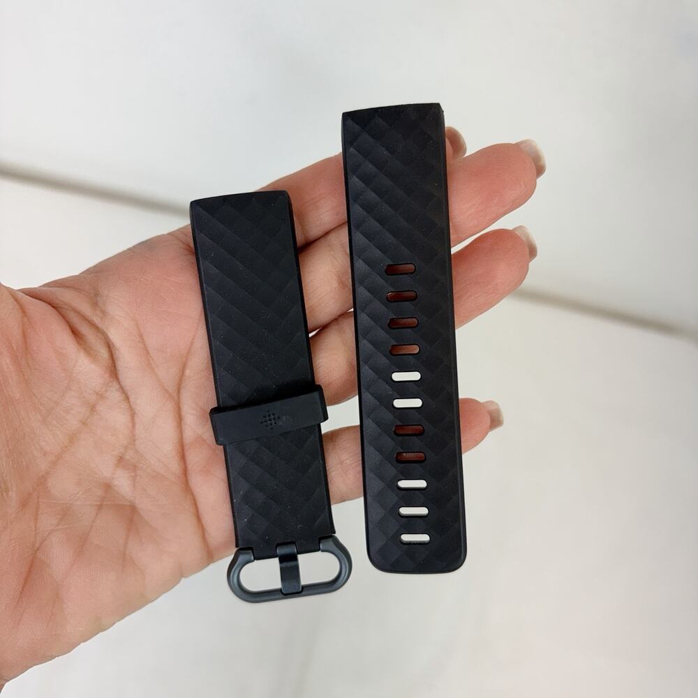 Fitbit Charge 3 Black Wrist Band Replacement Size S, Casual, sport, accessory